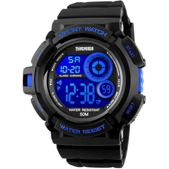 Mens Military Multifunction Digital Watches 50M Water Resistant Electronic - Picture 7 of 7
